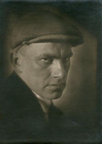 Portrait of Mayakovsky, 1924, Vintage gelatin silver print mounted on paper