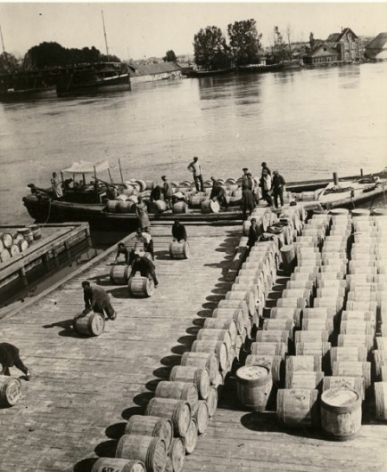 Barrels with Fish, Astrakhan, 1928