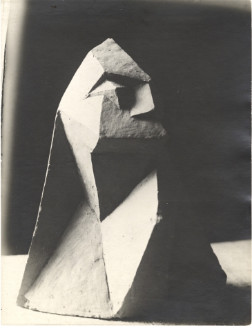 Unidentified artist, Cubist Bust, c. 1919-1920