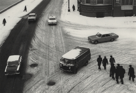 Moscow, Russia (Intersection),&nbsp;1980, Gelatin silver print