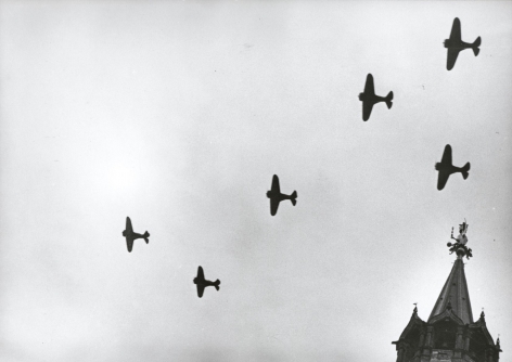 Airplanes, 1930s Gelatin silver print, printed later