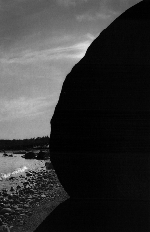 Pitk&auml;viira, Finland (boulder with shoreline), 1978
